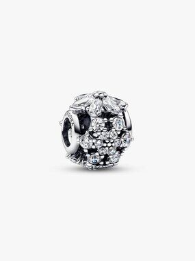 Pandora Sparkling Herbarium Cluster Round Charm